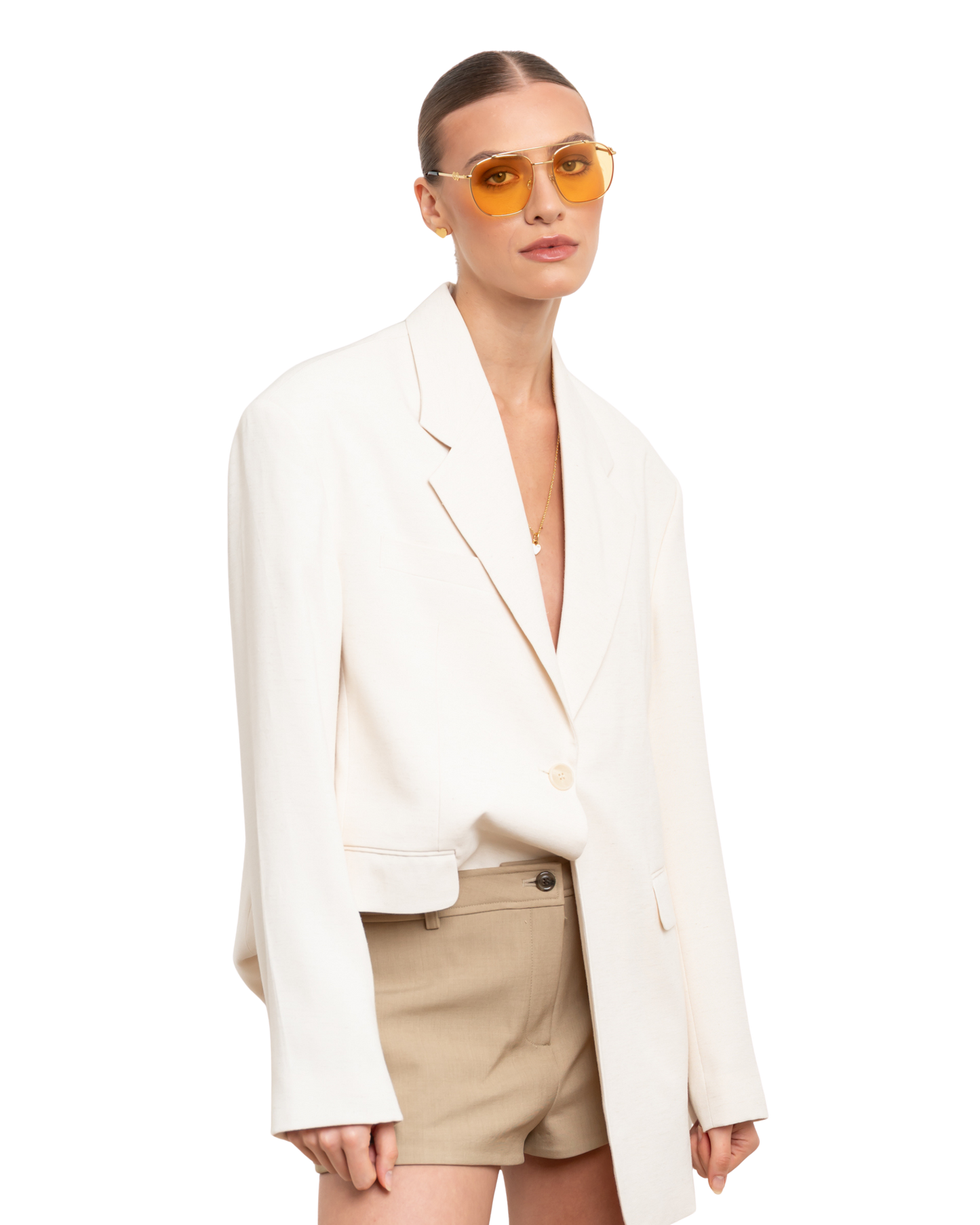 Ella - Yellow Sunglasses