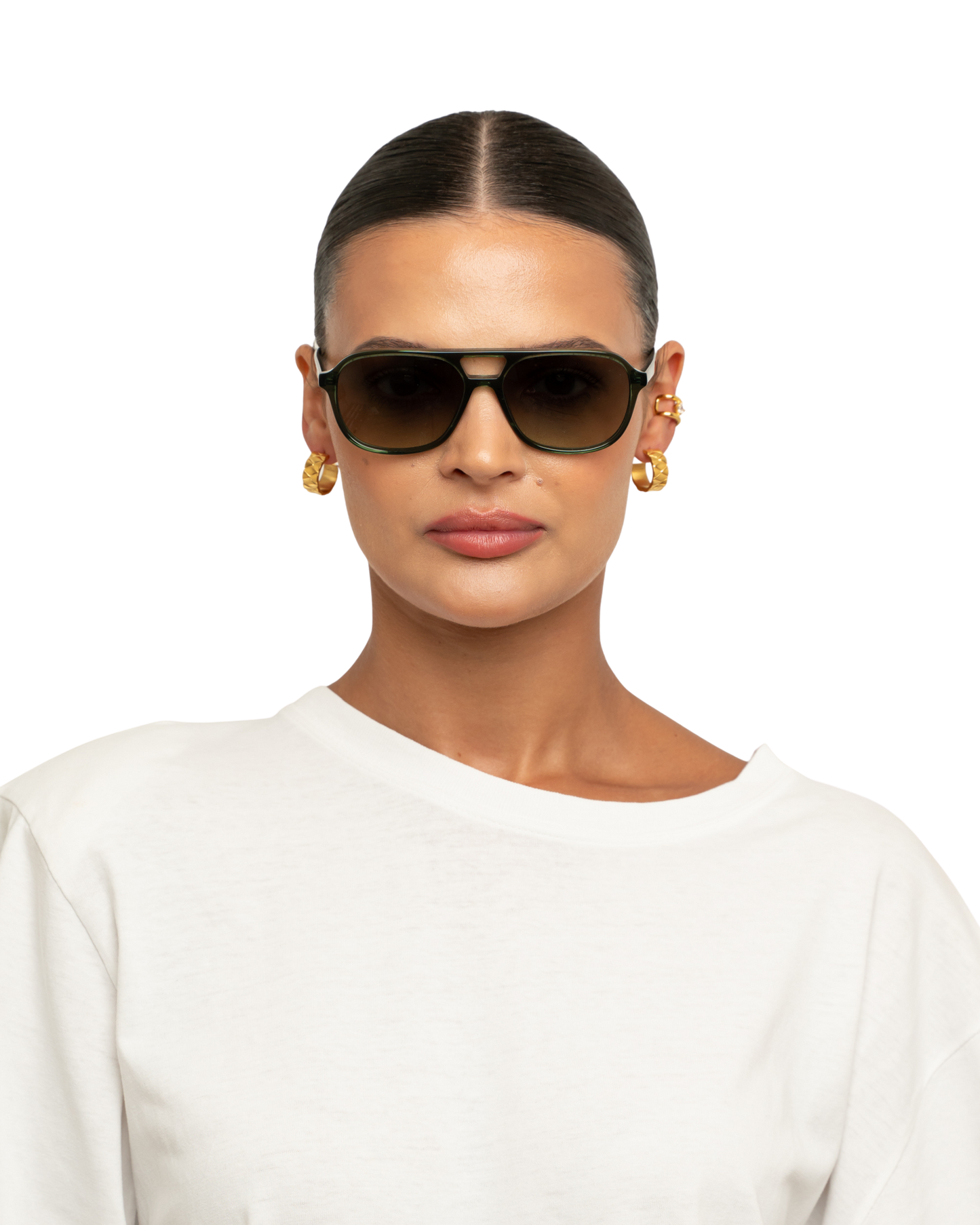 Elle - Olive Sunglasses