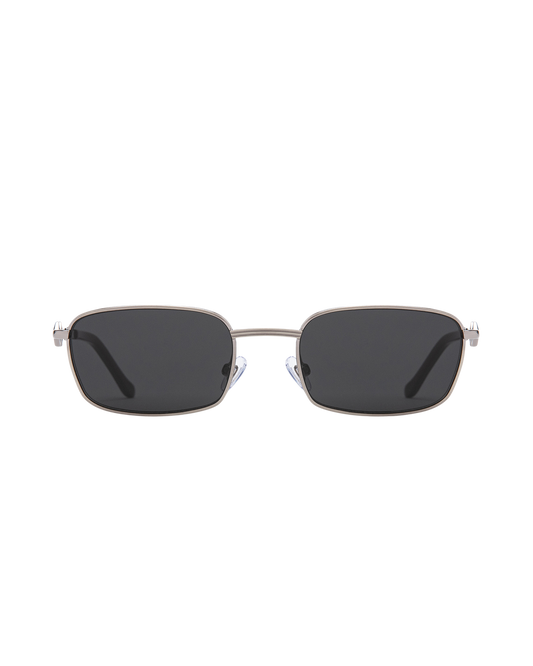 Ellis - Black on Silver Sunglasses