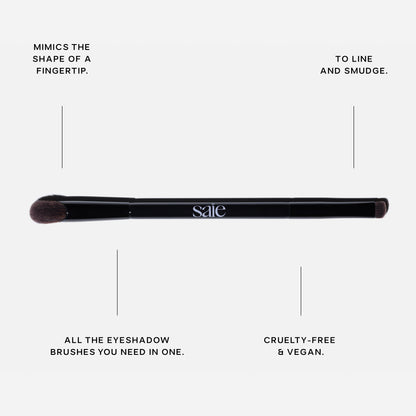 The Double-Ended Eyeshadow Brush