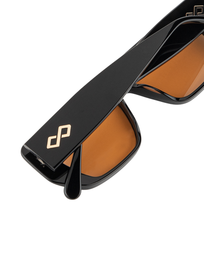 Frankie - Orange Sunglasses