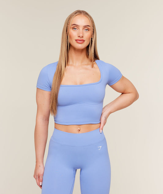 Gymshark x Bratz Crop Top Steady Purple