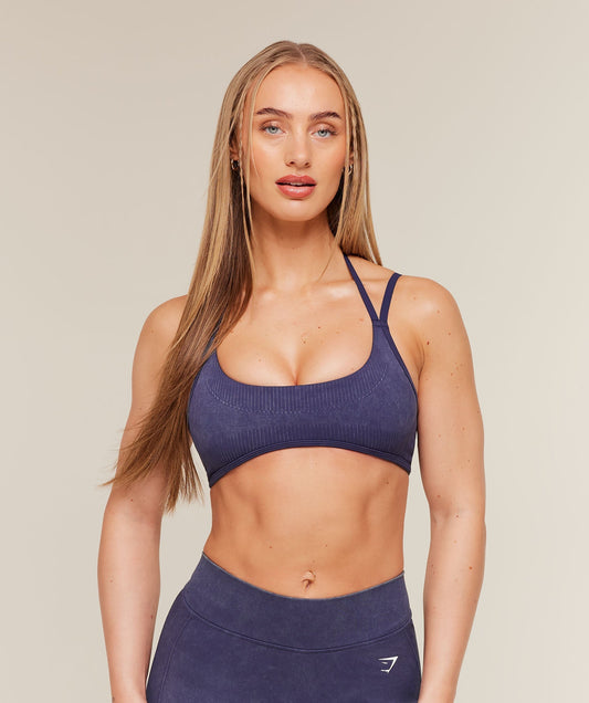 Gymshark x Bratz Light Support Sports Bra - Indigo Purple