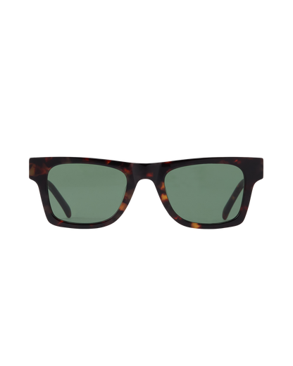 Harper - Green on Tortoise Sunglasses