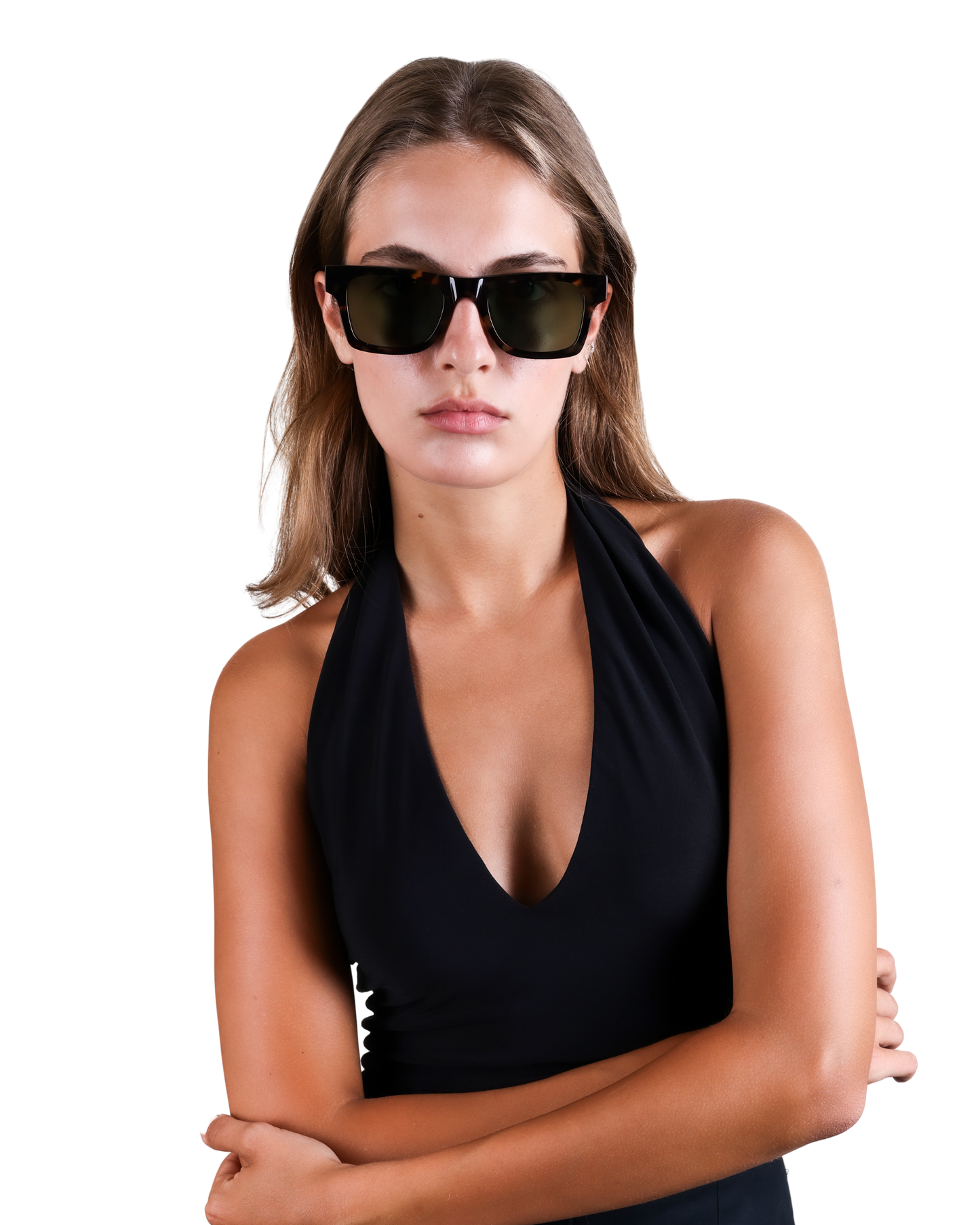 Harper - Green on Tortoise Sunglasses