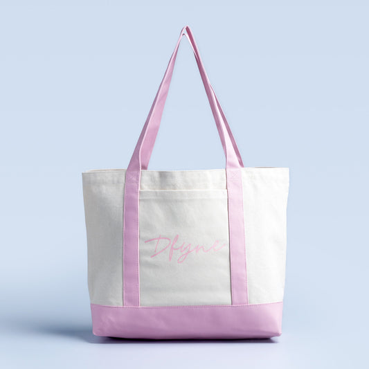 DFYNE Tote Bag Light Rose Pink