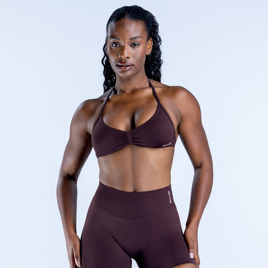 DFYNE Impact Strappy Bra Espresso