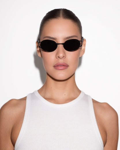 Carrie - Matte Black Sunglasses