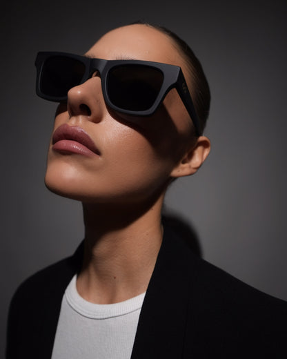 Harper - Matte Black Sunglasses