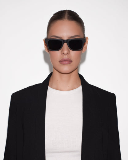 Harper - Matte Black Sunglasses
