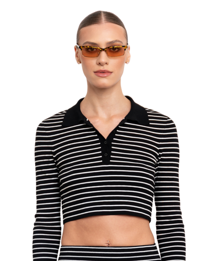 Iris - Yellow Tortoise Sunglasses