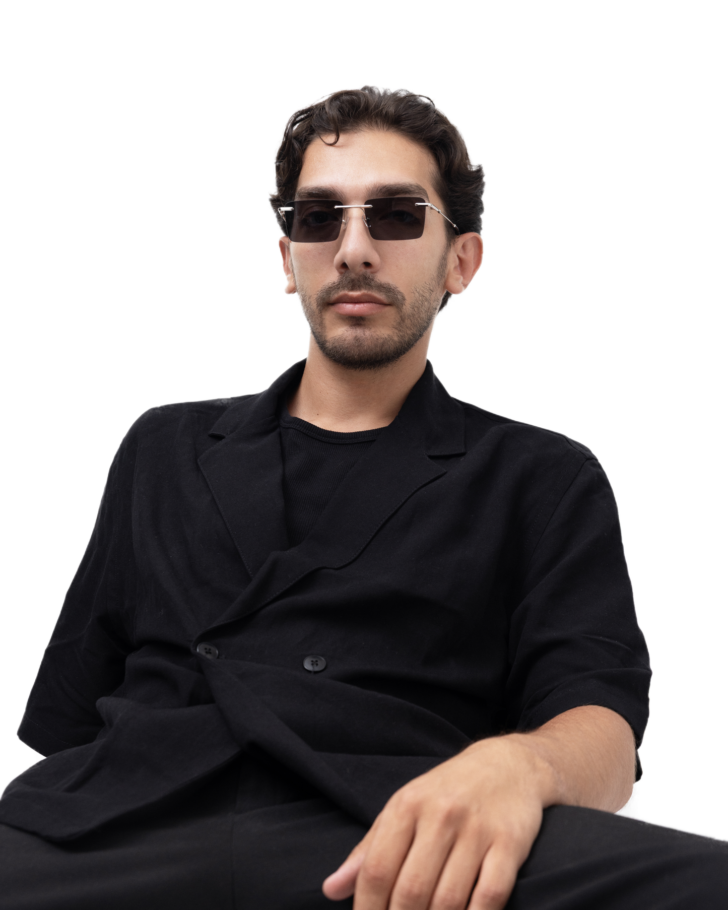 John - Black Sunglasses