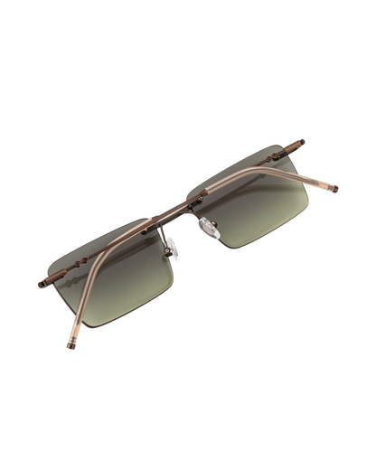 John - Olive Sunglasses