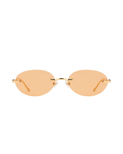 Jude - Orange Sunglasses