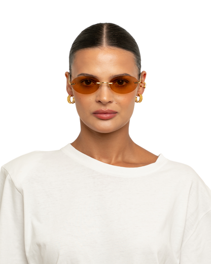 Jude - Orange Sunglasses