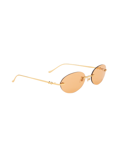 Jude - Orange Sunglasses
