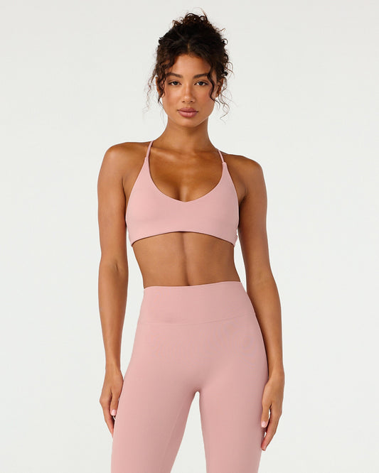 CSB Form Hailey Crop | Dusty Pink