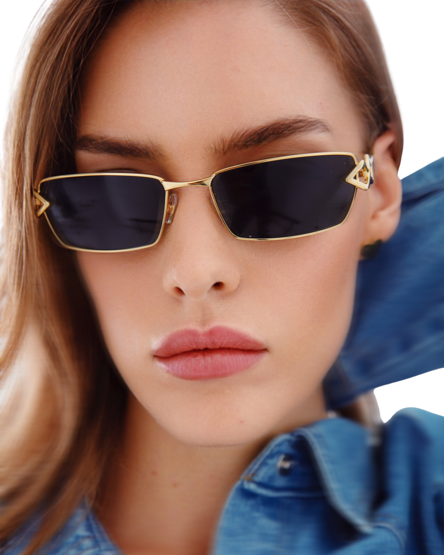 Kris - Gold Sunglasses