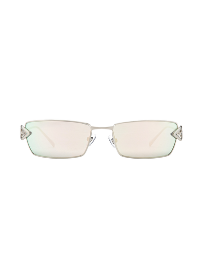 Kris - Mirror Silver Sunglasses