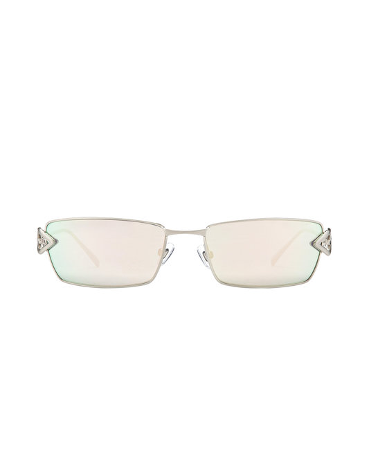 Kris - Mirror Silver Sunglasses