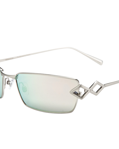 Kris - Mirror Silver Sunglasses