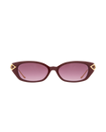 Layal - Burgundy Sunglasses