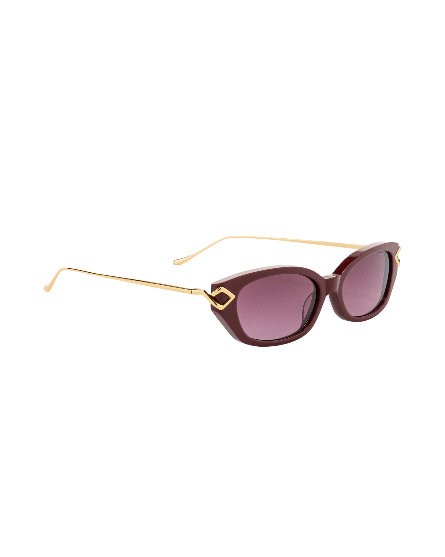 Layal - Burgundy Sunglasses