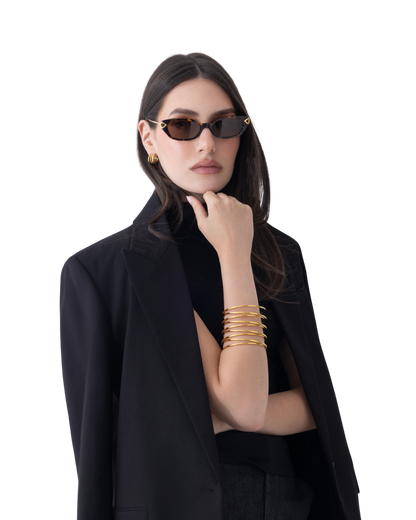 Layal - Tortoise Sunglasses