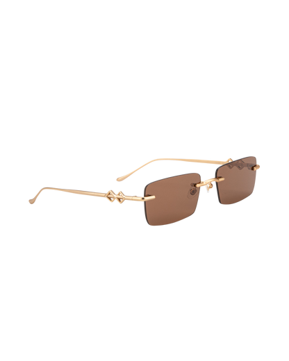 Layla - Brown Sunglasses