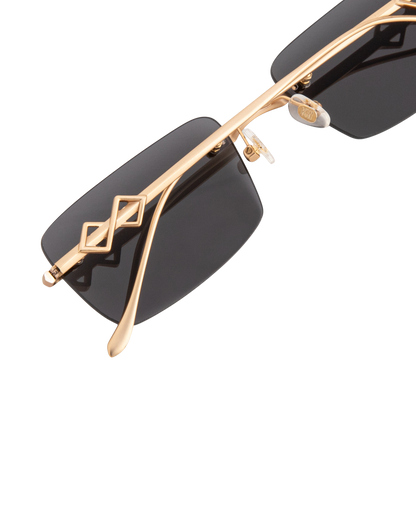 Layla - Gold Sunglasses