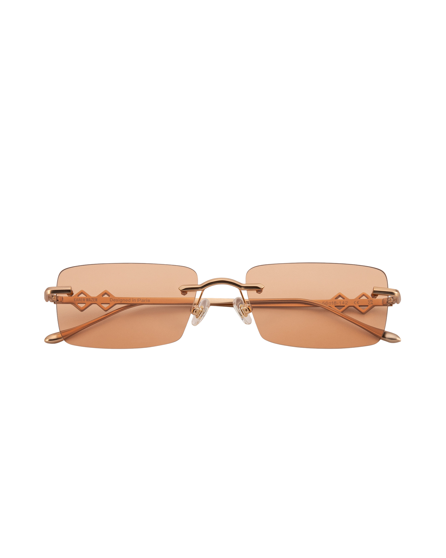 Layla - Orange Sunglasses