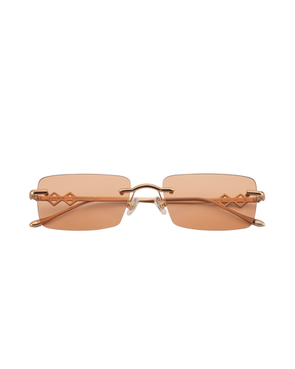 Layla - Orange Sunglasses