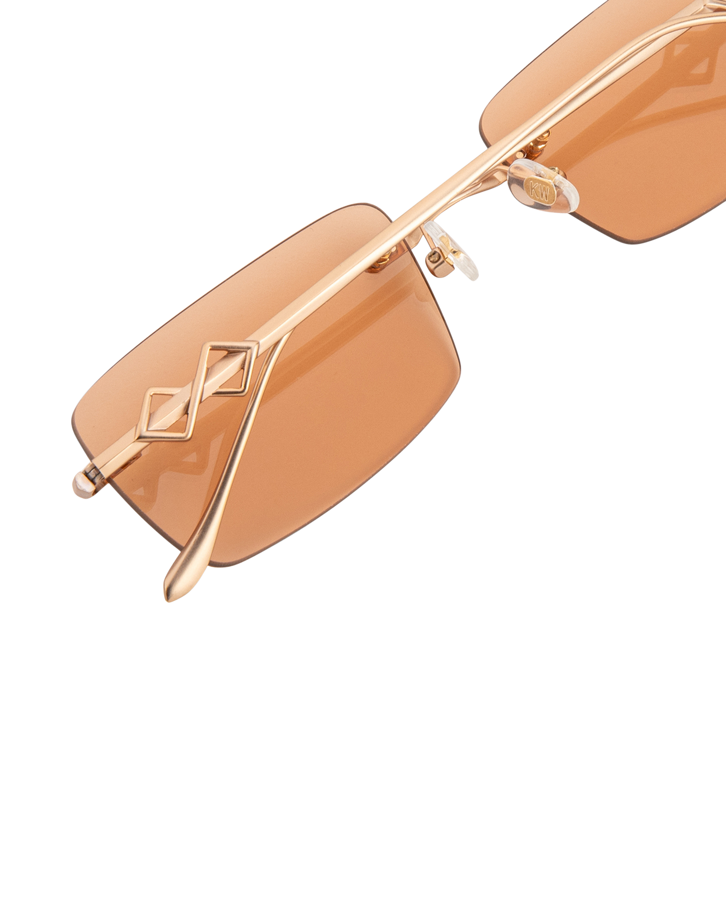 Layla - Orange Sunglasses