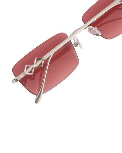 Layla - Red Ombre Sunglasses
