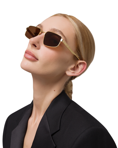 Leo - Brown Sunglasses