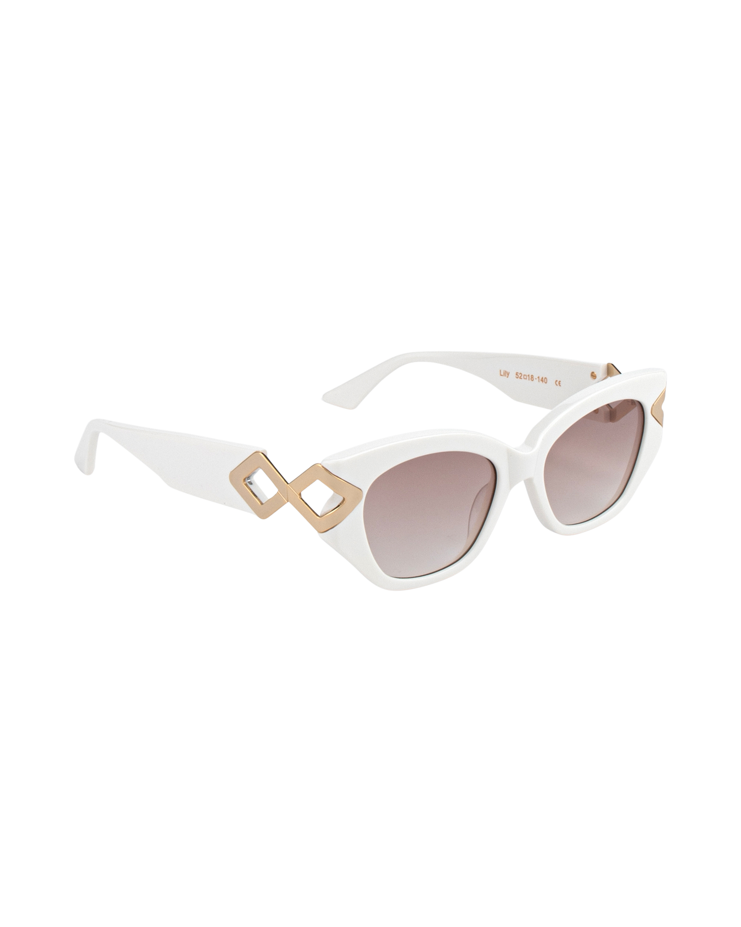 Lily - Cream Sunglasses