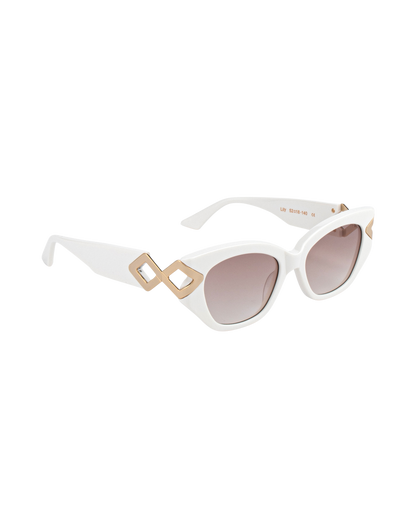 Lily - Cream Sunglasses