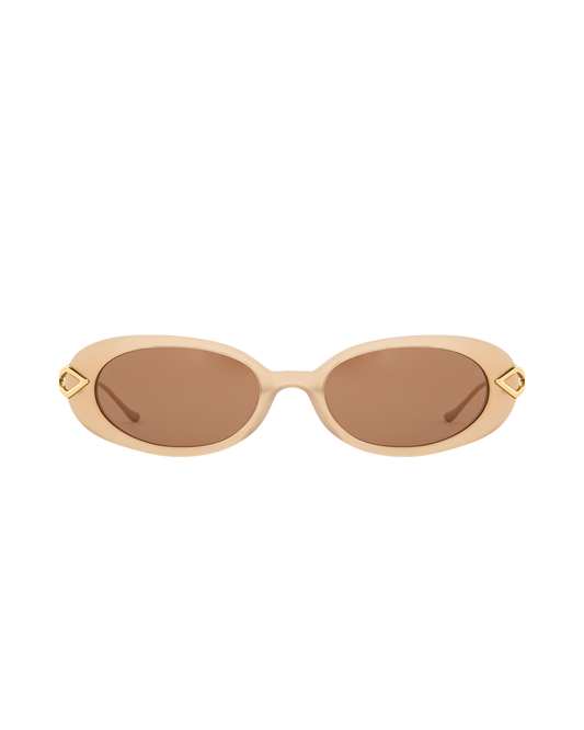 Livi - Cream Sunglasses