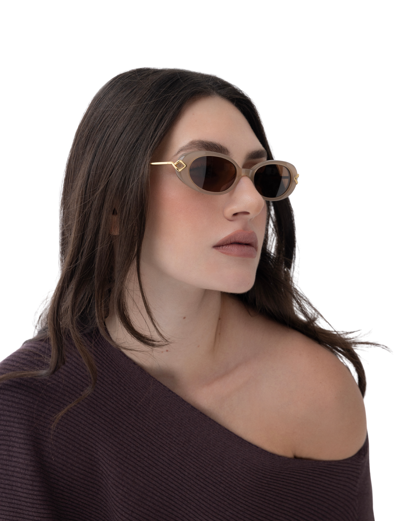Livi - Cream Sunglasses