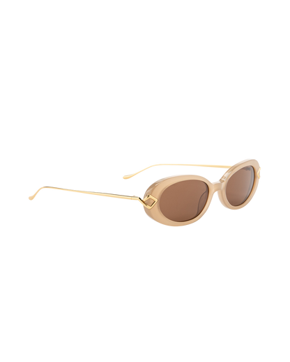 Livi - Cream Sunglasses
