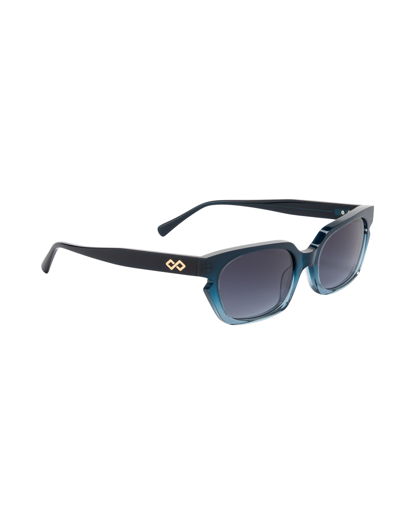 Maia - Deep Teal Sunglasses