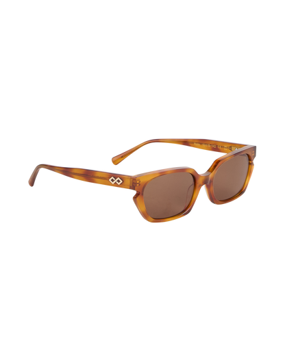 Maia - Honey Tortoise Sunglasses