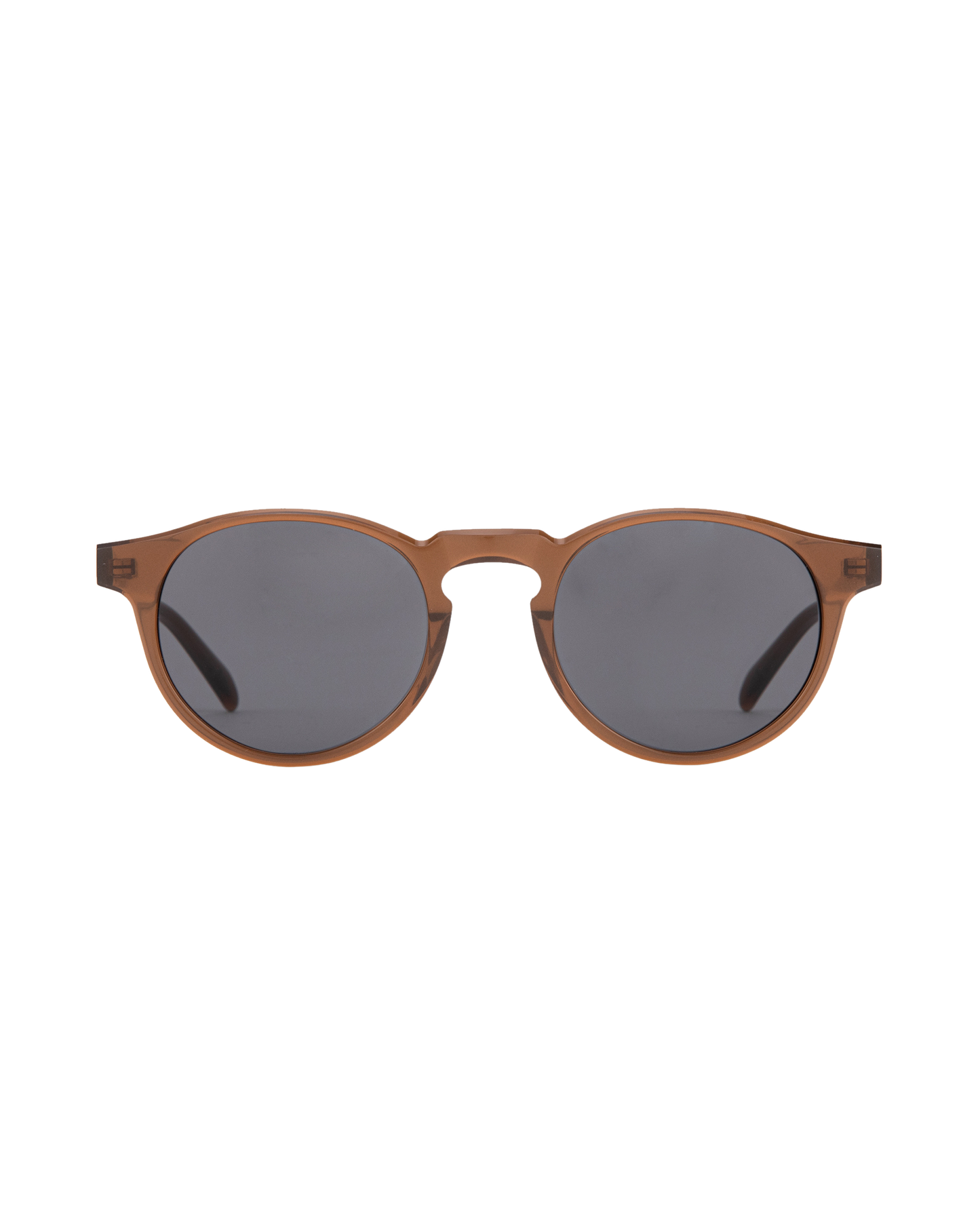 Matt - Clear Brown Sunglasses