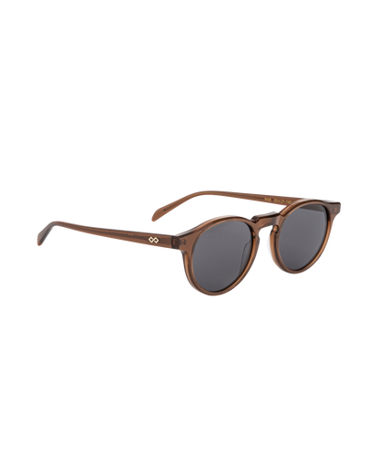 Matt - Clear Brown Sunglasses