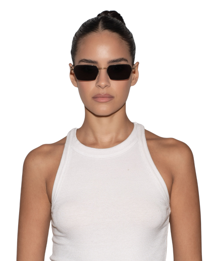 Alex - Gold Sunglasses
