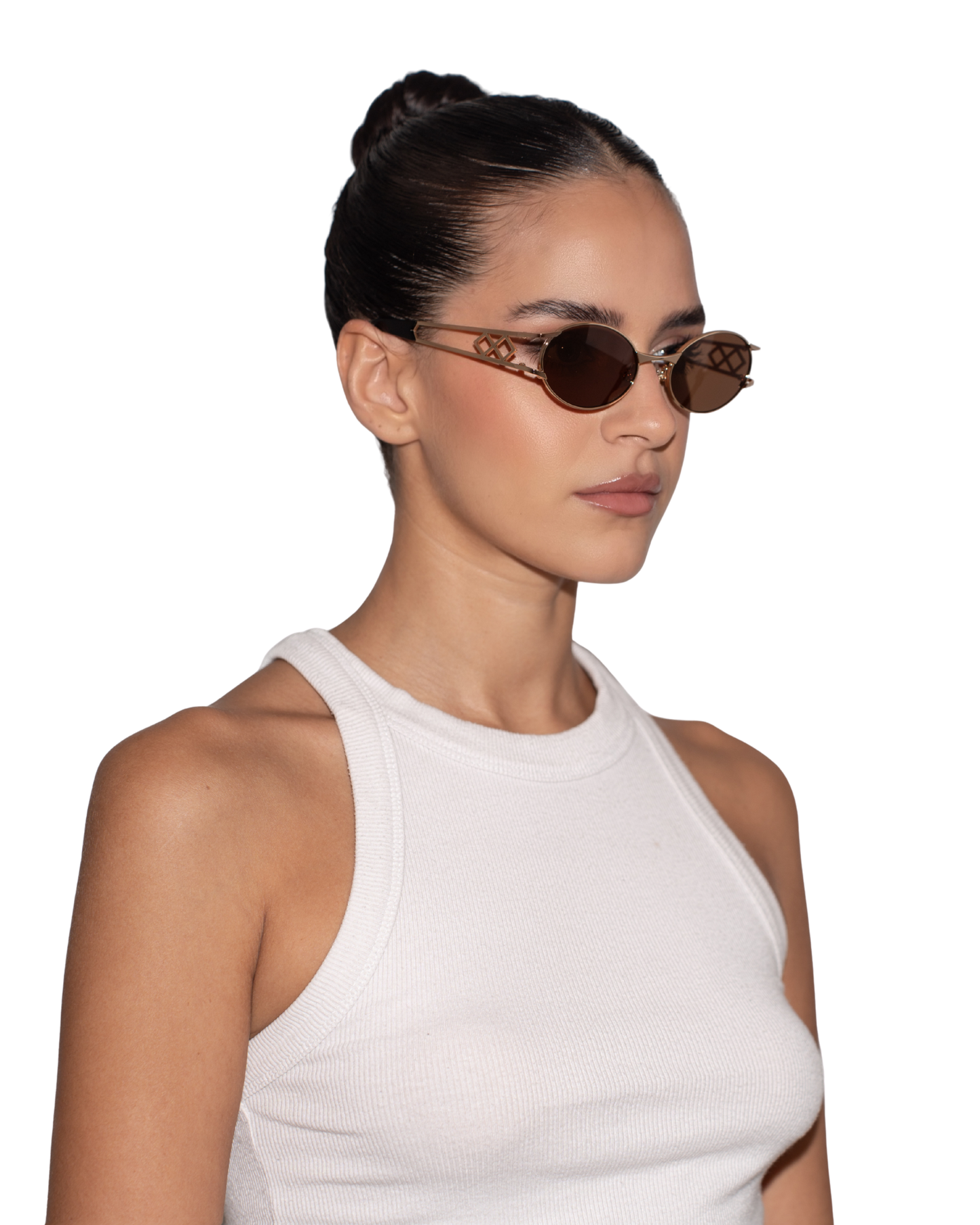Carrie - Brown Sunglasses