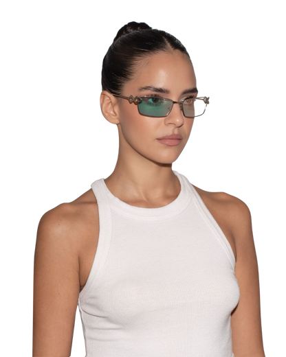 Kris - Silver Sunglasses