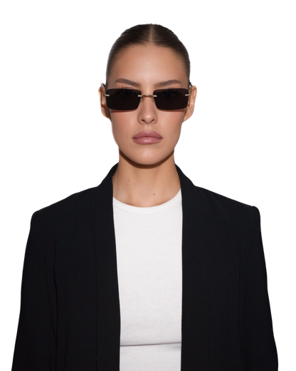 Layla - Gold Sunglasses