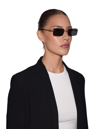 Layla - Gold Sunglasses
