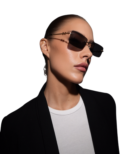 Layla - Gold Sunglasses